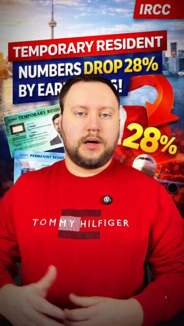 🇨🇦Кількість тимчасових резидентів зменшилась на 28% у 2026 році🇨🇦#bosakimmigration #канада #українцівканаді #canadaimmigration #імміграція